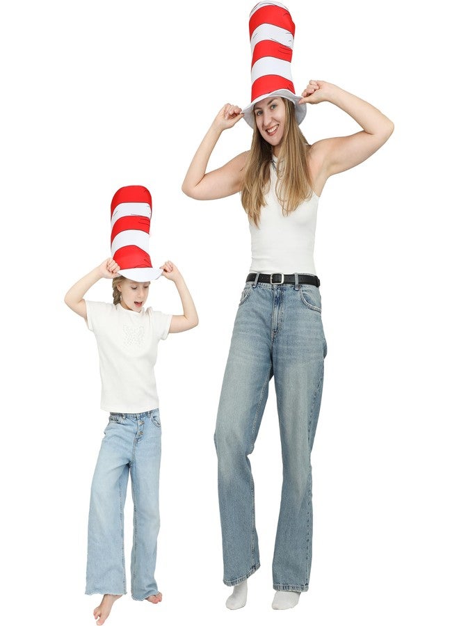 Leadtex Red &White Striped Stovepipe for kids,Top Hat Halloween Cat Cosplay Costume Accessories and Headwear. - Image 4